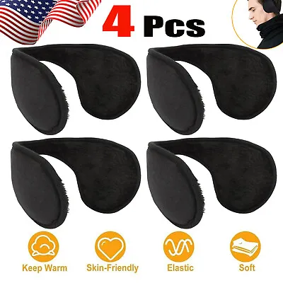 4 Ear Muffs Winter Ear Warmers Fleece Earwarmer Mens Womens Behind The Head Band • $6.85