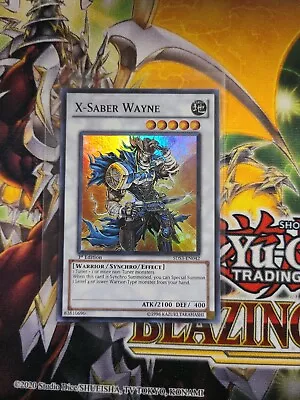 Yu-Gi-Oh! X-Saber Wayne - 1st Edition 5DS3-EN042 Super Rare • $3.65