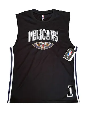 New Orleans Pelicans Zion Williamson #1 Black Basketball Jersey Size Large NWT • $39.99