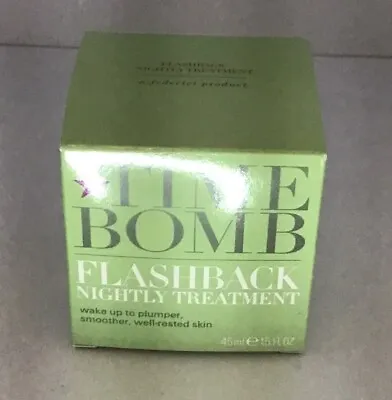 Lulu Time Bomb Flashback Nightly Treatment Cream 45ml Full Size Brand New • £22.99