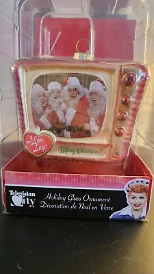 I LOVE LUCY Blown Glass Ornament By KURT S. ADLER NIB Christmas  • $3.99