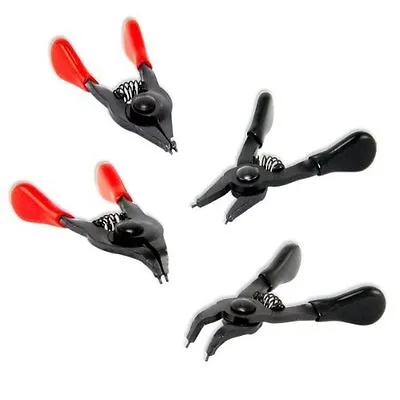 4 Pc Mini Miniature Size Internal And External Snap Ring Plier Tool Kit Set • $10.95