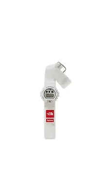 SUPREME® X The North Face®  X  G-Shock Watch White NEW IN BOX • $240