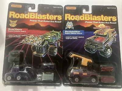 Matchbox Road Blasters Lot Of 2 - Vintage New In Box • $20