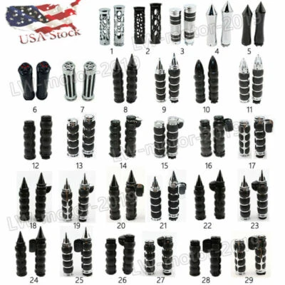 $24.99 • Buy 1  Motorcycle Handle Bar Hand Grips For Yamaha V Star 650 1100 Custom Classic