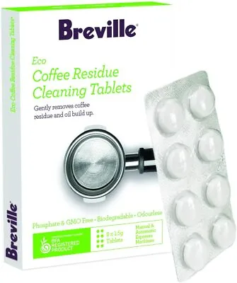 8PK Breville Auto/Manual Coffee/Espresso Machine Eco Residue Cleaner Tablets • $21.95