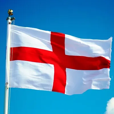 £14.99 • Buy Large England Flag 8ft X 5ft Large Jumbo St George Qatar Football World Cup
