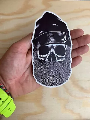 Volcom Stone Skull Sticker Skate Surf Snow Decal • $3