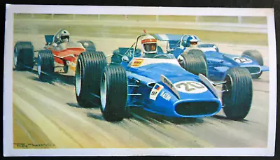 MATRA MS 80  Ford V8  MONZA GP  Jackie Stewart   Illustrated Card  XC01M • $6.20