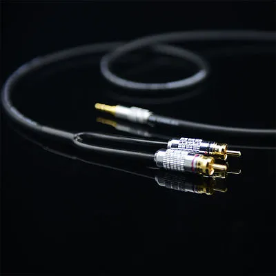 £86.42 • Buy Monster Hi Fi Stereo 3.5 Mm Male Plug To 2 RCA Audio Cable For DVD TV Speaker PC