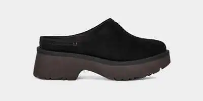 UGG New Heights Clog Black Slippers Sliders Limited Stock All Sizes • £169.99