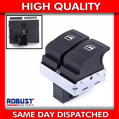 Electric Window Switch Front For Vw Transporter T5 7e0959855a (2003-2014) • £8.89