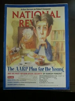 National Review Magazine January 2005 The AARP For The Young Social Security L45 • $9.99