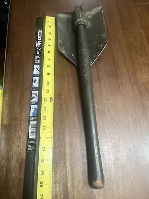 Vintage WW2 AMES 1945 US Army Folding Entrenching Green Shovel Field Gear • $39.99