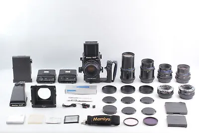 PRO II SET!! [MINT] Mamiya RZ67 90 110 140 180 360mm Lens AE Finder & Many Bonus • $3299.99