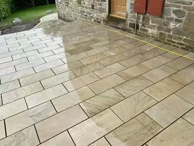 Premium Sawn Paving - 600 X 300 X 50mm - Natural Yorkshire Stone • £113