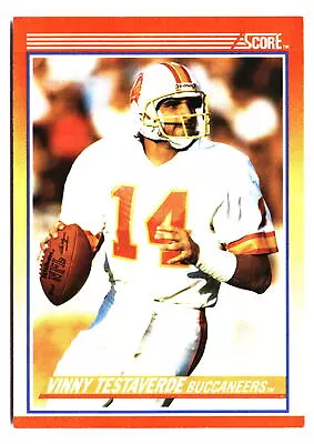 1990 Score Vinny Testaverde Tampa Bay Buccaneers #63 • $1.49