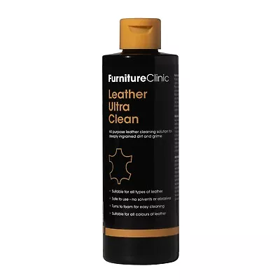 Leather Ultra Clean By Furniture Clinic - Car Seat & Furniture Cleaner • £19.95