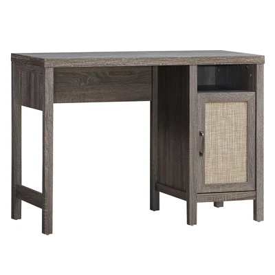 $139.99 • Buy Rustic Computer Desk Writing Table Study Workstation For Home & Office Dark Oak