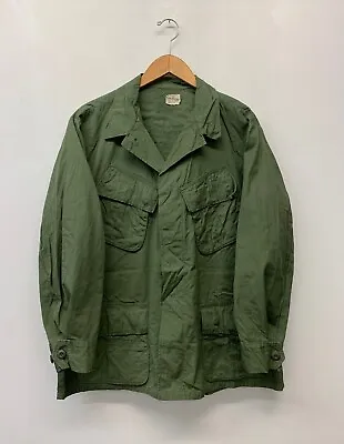 Jungle Fatigue Shirt Vietnam War Dated 1969 Size Large/Short US Army S-107 • $280