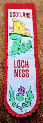 £4.99 • Buy Loch Ness 🦕 NESSIE Woven Bookmark VGC!! C12