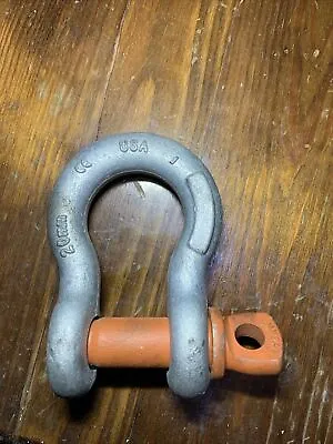 1 NEW CM WLL 71 20MM Galvinized 3/4  Anchor Shackle Clevis 7-Ton 20 MM Screw Pin • $29.50