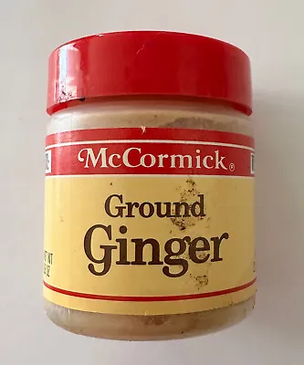 VINTAGE SEALED McCormick Ground Ginger .8 Oz • $14.99