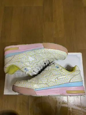 A BATHING APE Bapesta Sneaker Shoes White X Pink US9.5 Used From Japan F/S • $295.69