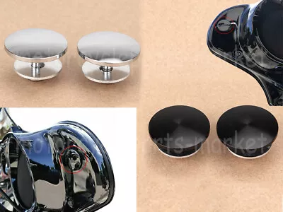 Motorcycle Inner Fairing Mirror Plugs For Harley Batwing 96-22 Electra Tri Glide • $12.98