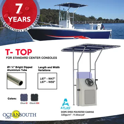 Oceansouth Boat T-top For Standard Center Console Boat • $239.46
