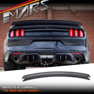 $169.99 • Buy RTR Style High Kick Trunk Boot Lip Spoiler Bodykit  For Ford Mustang FM FN 2015+