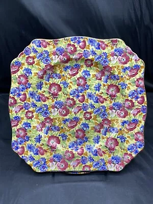 Vintage Royal Winton Grimwades Chintz Royalty Salad Dessert Plate England 8 3/4” • $27.99