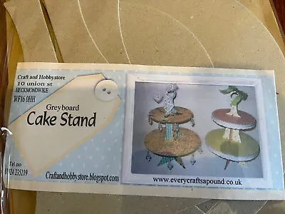 £3 • Buy Make Your Own Cake Stand Kit