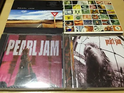 PEARL JAM 4-DISCS: YIELD + NO CODE + Vs. + TEN (BLACK JEREMY DAUGHTER ANIMAL • $29.99