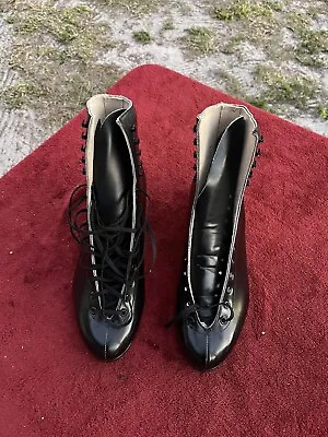 Vintage Riedell Roller Skate Boot Black Size 8 Men B-3 • $135