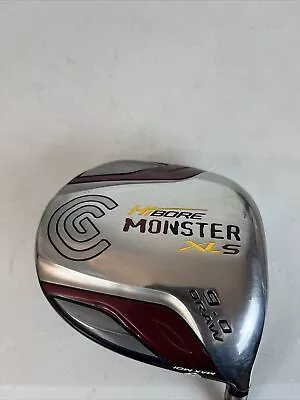 *NICE* Cleveland HiBore Monster XLS 9° Driver Fujikura Fit-On Red Stiff (6626) • $84.99