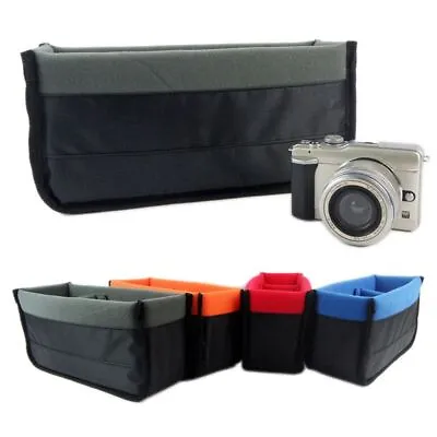 Digital SLR Camera Bag Insert Organizer Lens Photography Bag Waterproof✔ • £9.80