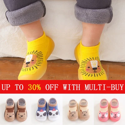 £5.07 • Buy Kids Baby Girls Boys Toddler Anti-slip Slippers Socks Cotton Shoes Spring