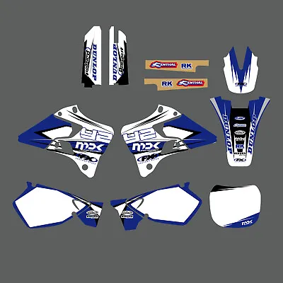 Team Graphics For Yamaha YZ125 YZ250 1996 1997 1998 1999 2000 2001 MX Decals Kit • $54.99