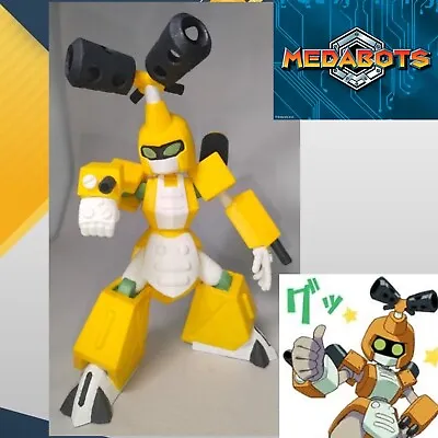 Metabee Medabots 7.8inch Height Anime Bee Train Hand Painted Collectible Art • $62.60