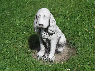 Spaniel (Concrete Garden Ornament) • £19