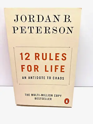 $7.65 • Buy 12 Rules For Life: An Antidote To Chaos By Jordan B. Peterson (Paperback, 2019)