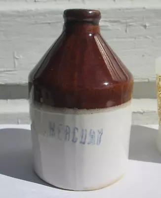  Vintage Mercury Stoneware Jug   • $10.87