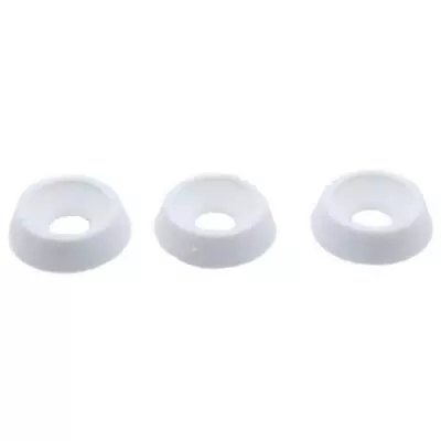 £2.97 • Buy M3 M4 M5 M6 White Nylon Screw Cup Finishing Washers Metric Plastic Washer
