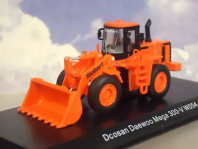 Atlas 1/76 Doosan Daewoo Mega 300-v Wheeled Loader/shovel Eddie Stobart Rail • £12.95