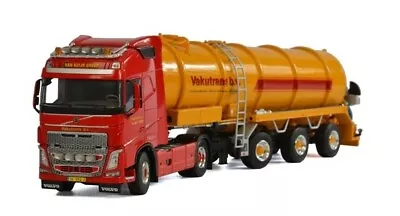 $327.92 • Buy WSI For VOLVO FH4 GL 4x2 TANK TRAILER VACUUM For Vakutrans 1/50 DIECAST MODEL