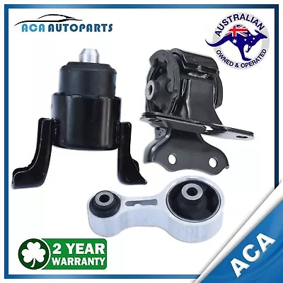 Engine Mount Left + Right Hand + Rear For Mazda 6 2.3L 2002-2008 Auto / Manual • $84