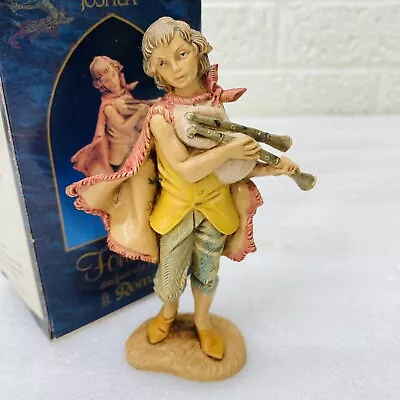 VTG‼ Fontanini Nativity 5  JOSHUA Musician Figure #52568 W/ Box Italy Made • VG‼ • $19.95