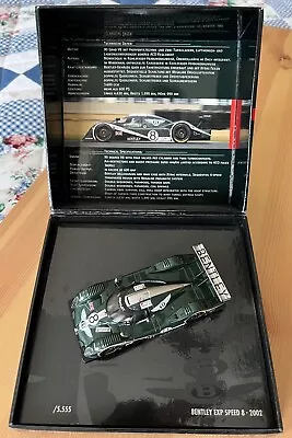 MINICHAMPS Paul's Model Art #436 021308 BENTLEY EXP Speed 8 2002 Le Mans 1:43 • $39.97