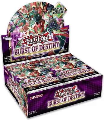 Konami Yu-Gi-Oh Burst Of Destiny Booster Box/ Pack  - 24 Pack • £55